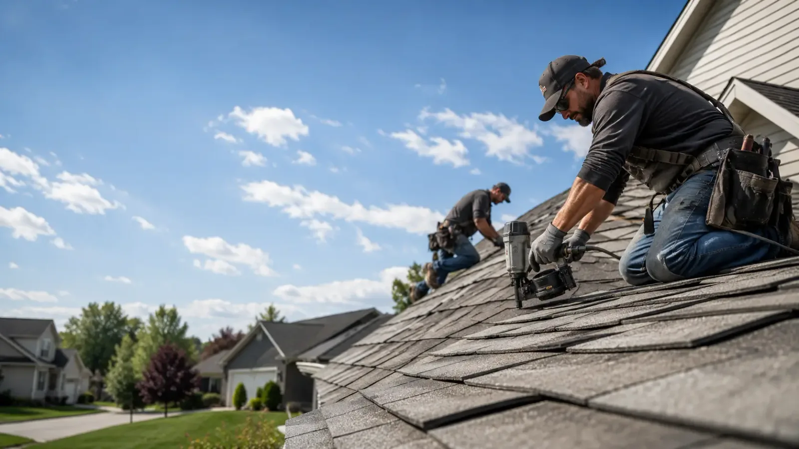 Storm Damage Roof Repair in Campbellsburg, KY near me